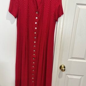 Jessica Howard red dress size 10P
F-17